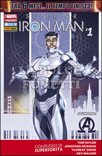 IRON MAN #    26 - SUPERIOR IRON MAN 1 - FRA 6 MESI... IL TEMPO FINISCE! - AXIS - ALL-NEW MARVEL NOW!